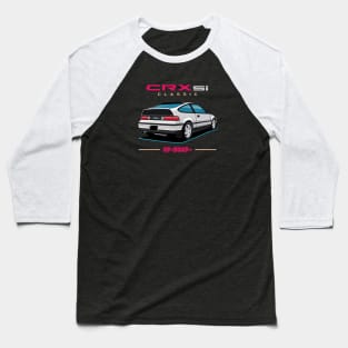 CRX SI Classic JDM Cars Baseball T-Shirt